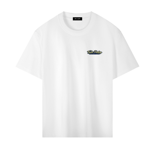 GUAM DROP Heavyweight Drop Shoulder Cotton T-Shirt