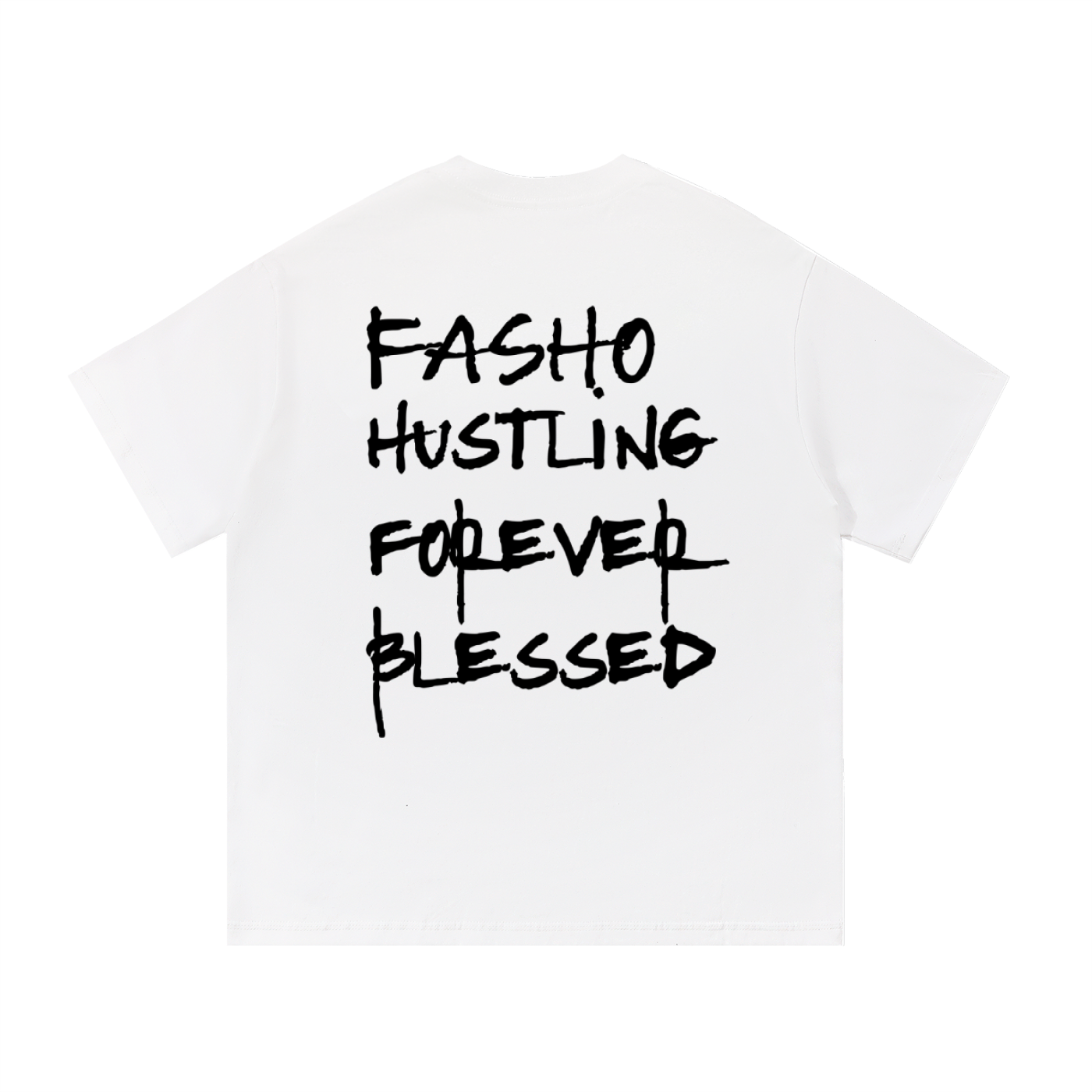 FASHO HUSTLING Essential Cotton T-Shirt