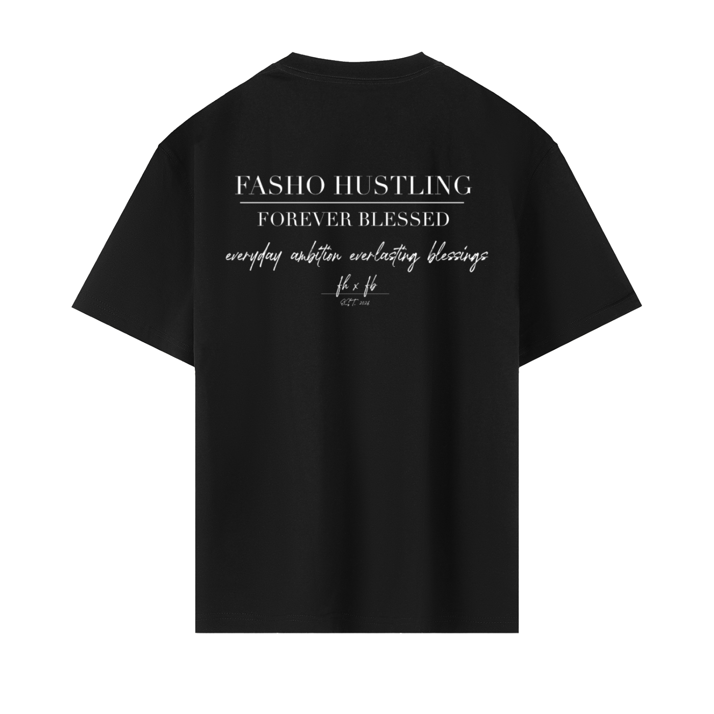 AMBITION & BLESSINGS Heavyweight Cotton T-Shirt
