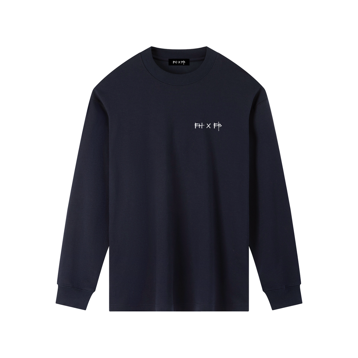 FH X FB Essential Crewneck Long-Sleeve T-Shirt