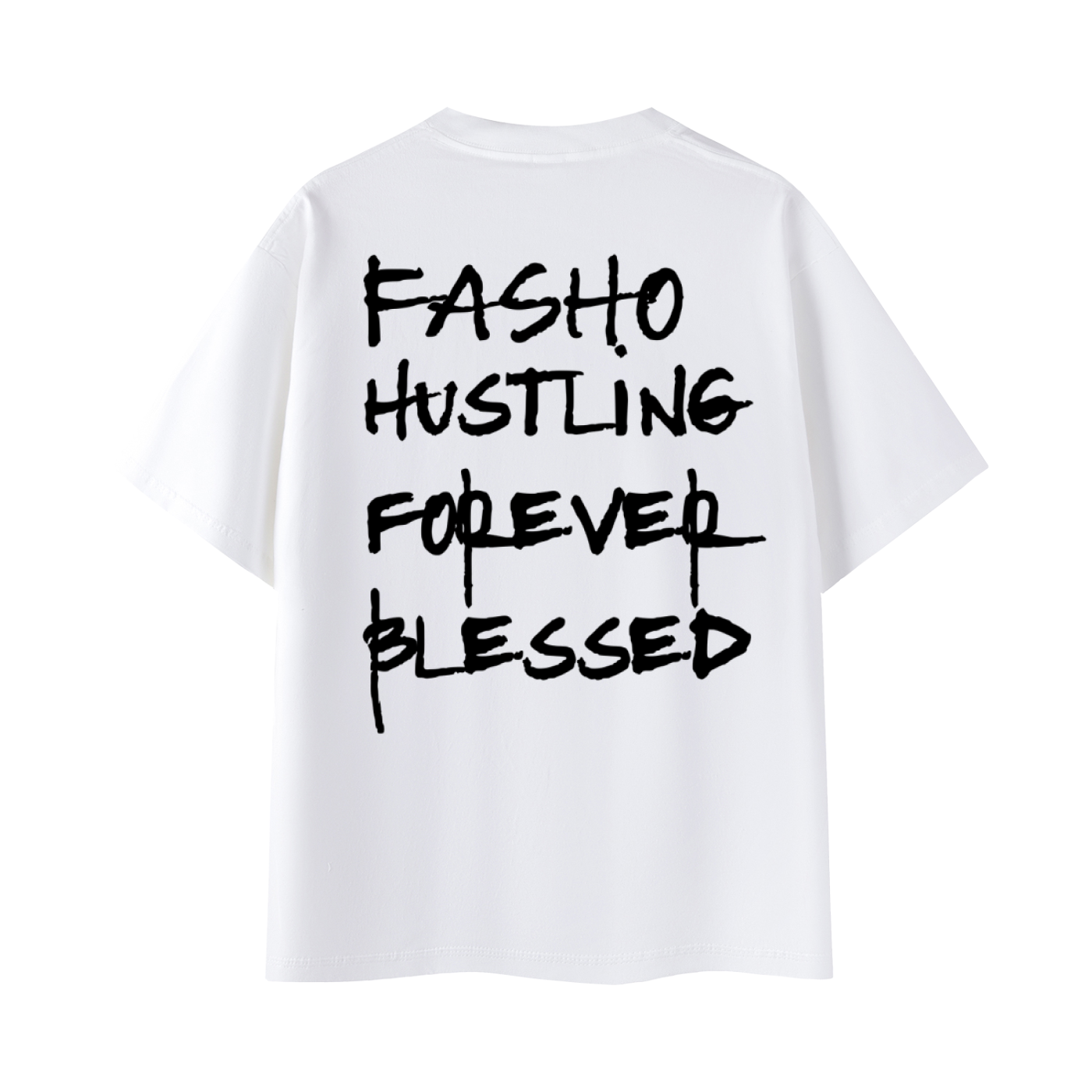 FASHO HUSTLING Essential Cotton T-Shirt