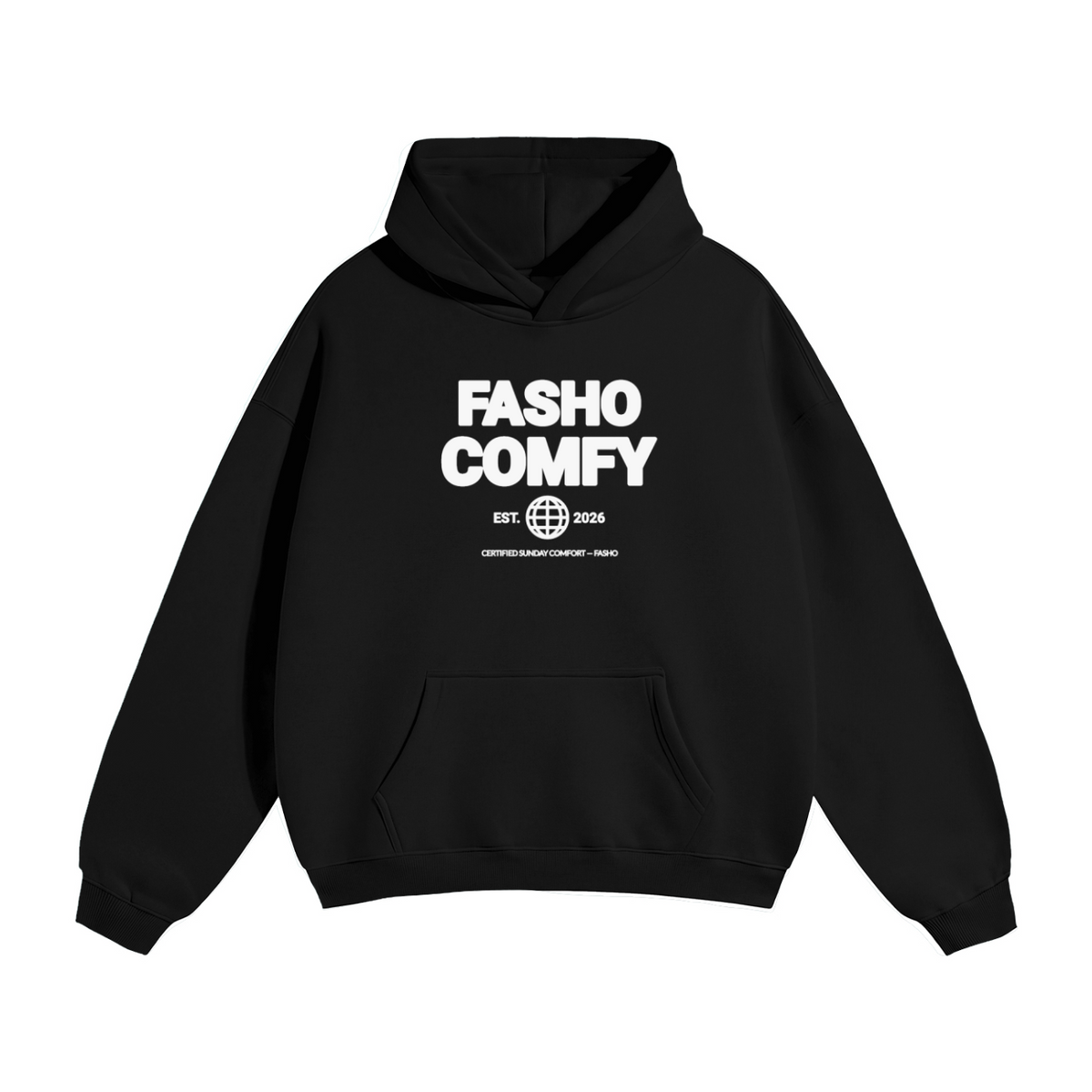 FASHO COMFY Oversize Fleeced Hoodie