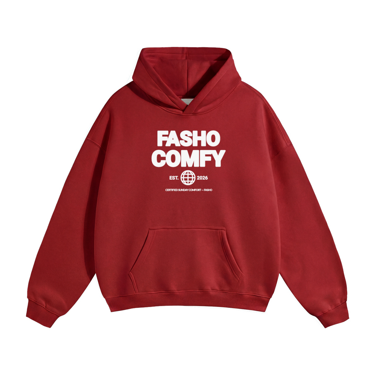 FASHO COMFY Oversize Fleeced Hoodie